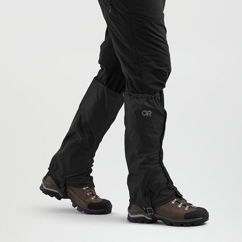 Outdoor Research Mens Helium Gaiters Black-1